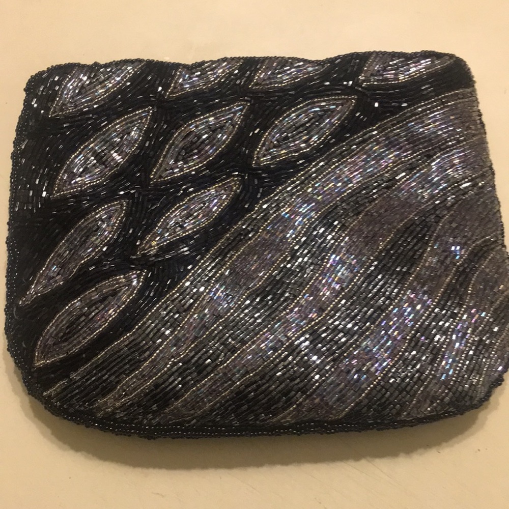 Vintage beaded clutch
